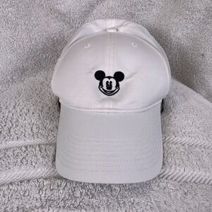 Nike Disney Golf Hat Legacy91 Strapback White Mickey Mouse Dri Fit Club Cap Poly